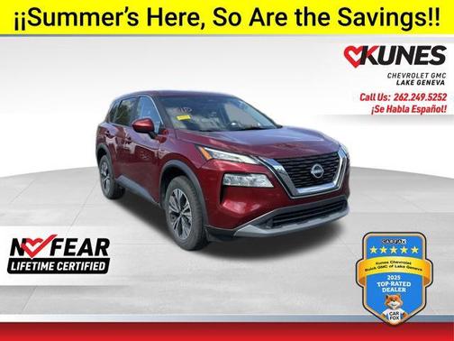 Scarlet Ember Tintcoat 2023 Nissan Rogue SV