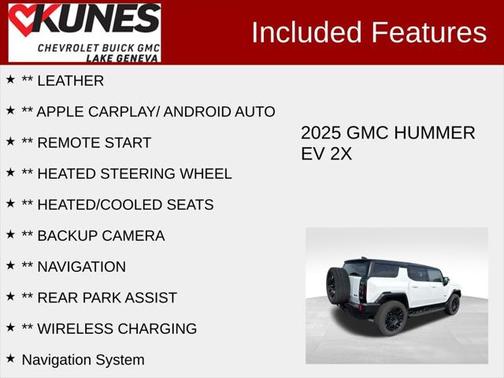 2025 GMC HUMMER EV SUV 2X