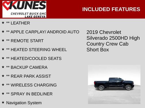 2019 Chevrolet Silverado 2500 High Country