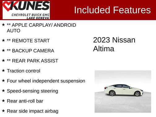 2023 Nissan Altima S FWD