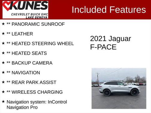 2021 Jaguar F-PACE S P250 AWD Automatic