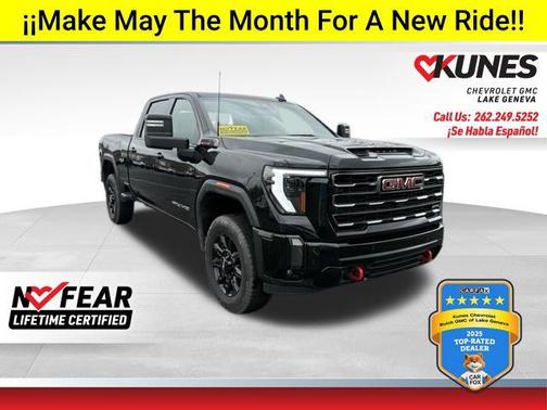 Onyx Black 2024 GMC Sierra 2500 AT4