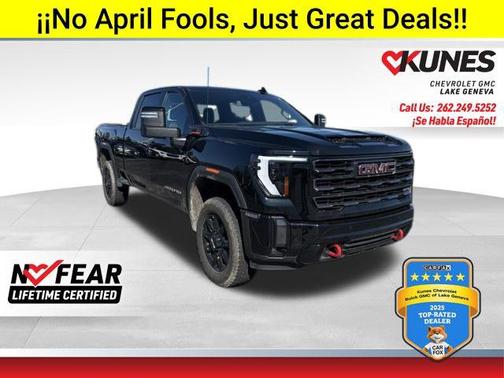 Onyx Black 2024 GMC Sierra 2500 AT4