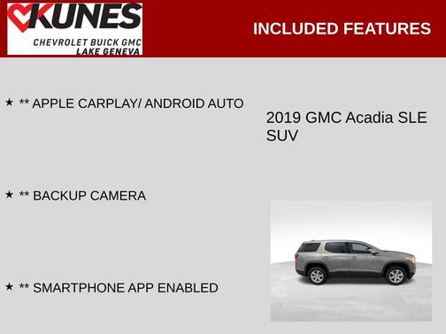 2019 GMC Acadia SLE-1