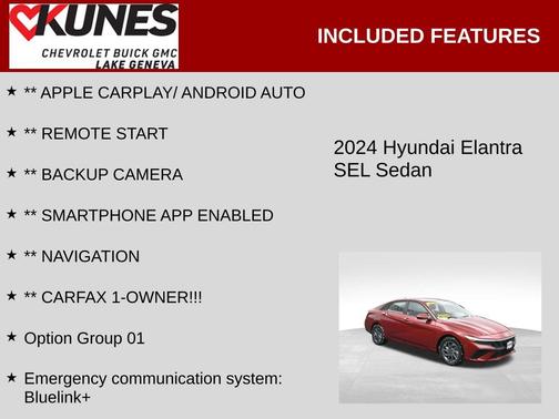2024 Hyundai ELANTRA SEL