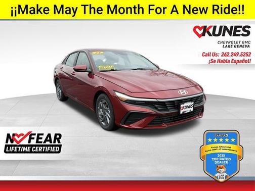 Ultimate Red 2024 Hyundai ELANTRA SEL