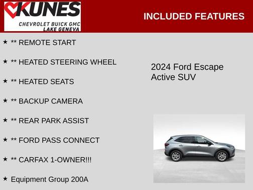 2024 Ford Escape Active