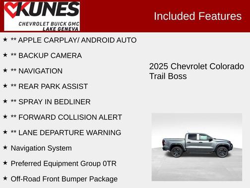 2025 Chevrolet Colorado Trail Boss