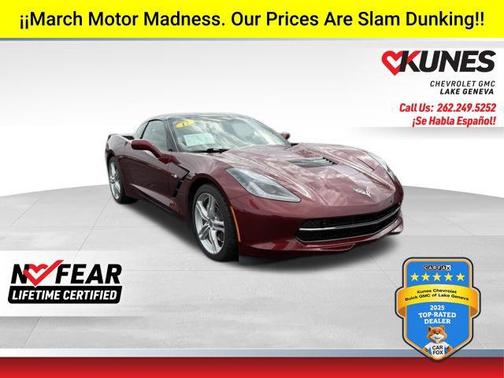 Long Beach Red Metallic Tintcoat 2017 Chevrolet Corvette Stingray