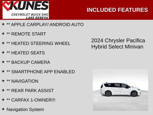 2024 Chrysler Pacifica Hybrid Select