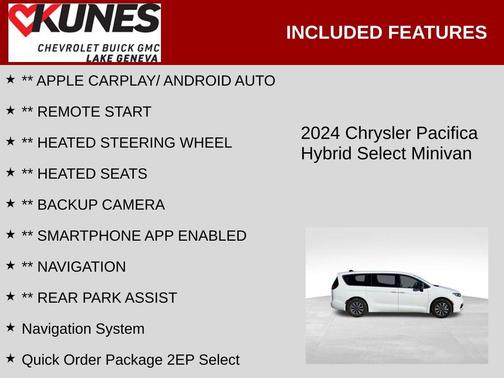 2024 Chrysler Pacifica Hybrid Select