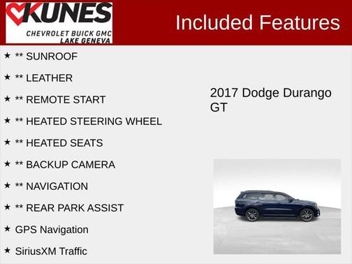 2017 Dodge Durango GT