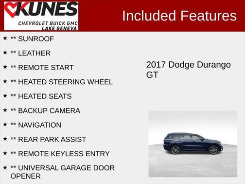 2017 Dodge Durango GT