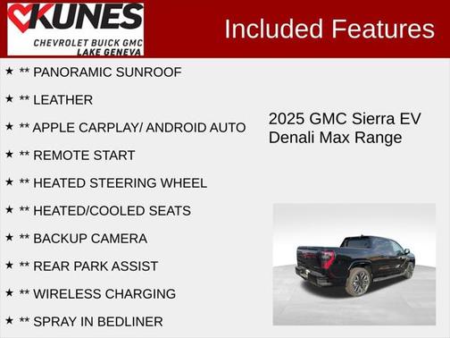 2025 GMC Sierra EV Max Range Denali