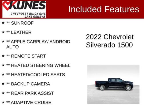 2022 Chevrolet Silverado 1500 High Country