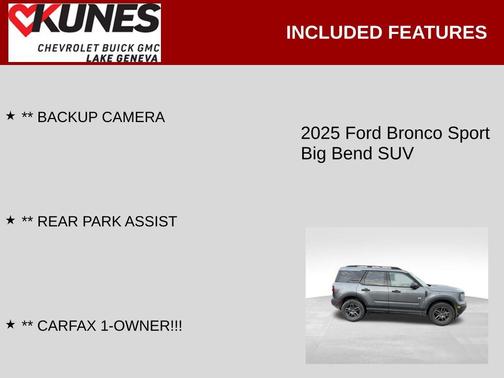 2025 Ford Bronco Sport Big Bend