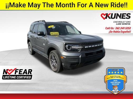 Gray Metallic 2025 Ford Bronco Sport Big Bend