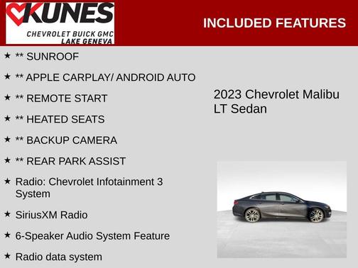 2023 Chevrolet Malibu FWD 1LT
