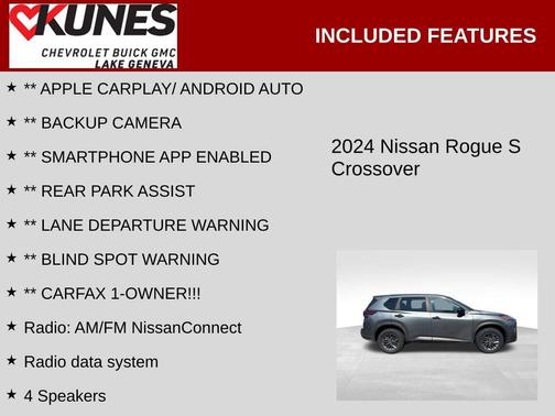 2024 Nissan Rogue S