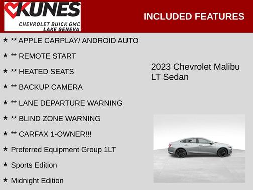 2023 Chevrolet Malibu FWD 1LT
