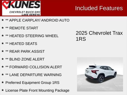 2025 Chevrolet Trax FWD 1RS