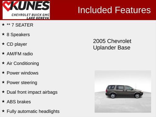 2005 Chevrolet Uplander Base