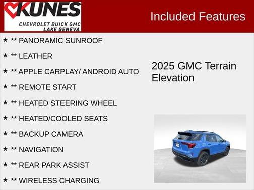 2025 GMC Terrain AWD Elevation
