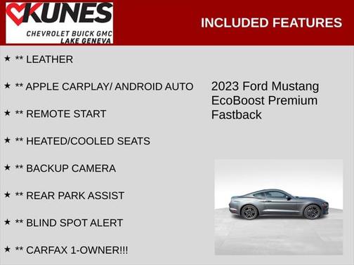 2023 Ford Mustang EcoBoost Premium