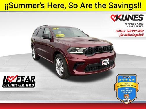 Octane Red Pearlcoat 2024 Dodge Durango R/T Plus AWD