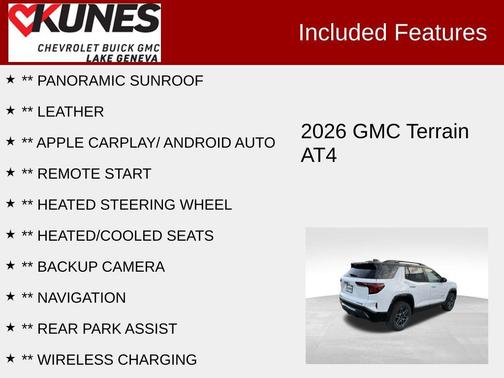 2026 GMC Terrain AWD AT4