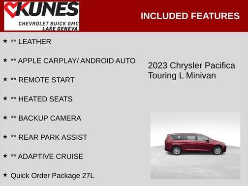 2023 Chrysler Pacifica Touring L
