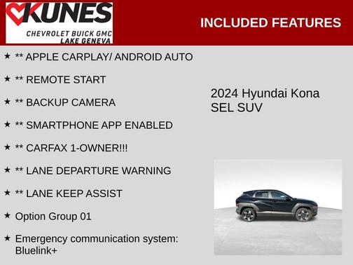 2024 Hyundai KONA SEL