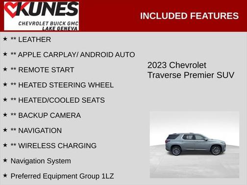 2023 Chevrolet Traverse Premier