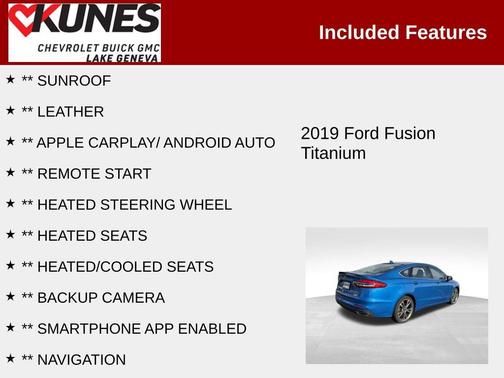 2019 Ford Fusion Titanium
