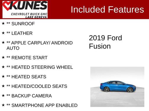 2019 Ford Fusion Titanium