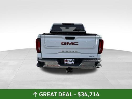 Summit White 2023 GMC Sierra 1500 SLT