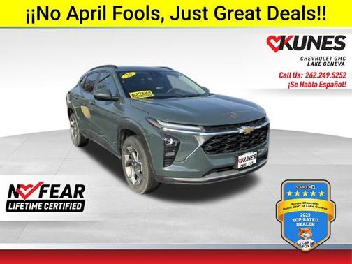 Cypress Gray 2025 Chevrolet Trax LT