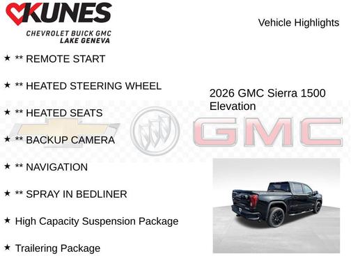 2026 GMC Sierra 1500 Elevation