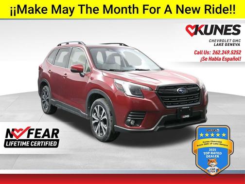 Crimson Red Pearl 2024 Subaru Forester Limited