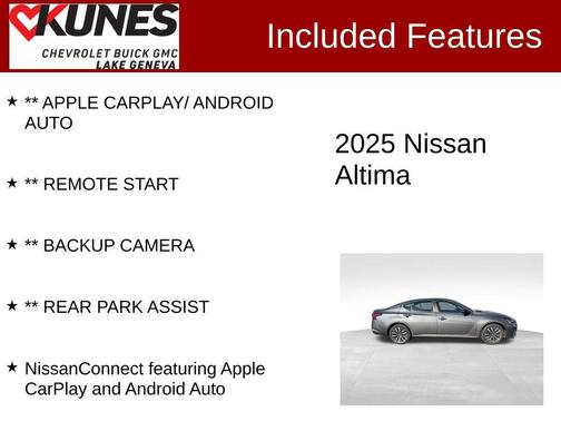 2025 Nissan Altima 2.5 SV