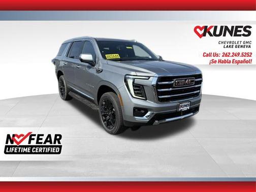 Sterling Metallic 2026 GMC Yukon 4WD Elevation