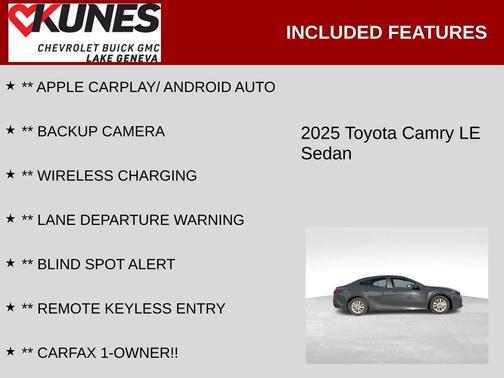 2025 Toyota Camry LE
