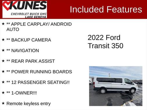 2022 Ford Transit-350 XLT