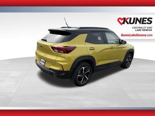 Nitro Yellow Metallic 2023 Chevrolet Trailblazer RS