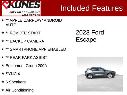 2023 Ford Escape Active