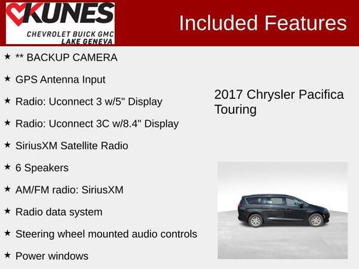 2017 Chrysler Pacifica Touring