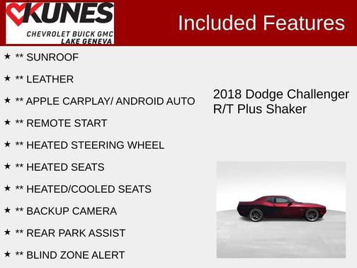 Octane Red Pearlcoat 2018 Dodge Challenger R/T