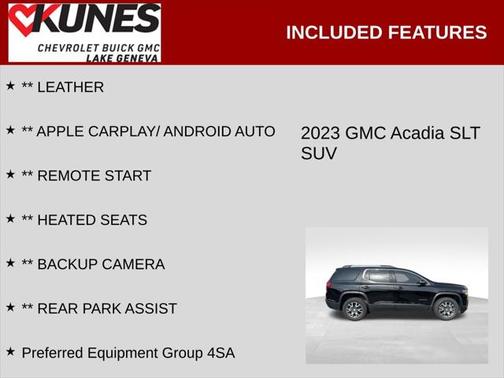 2023 GMC Acadia FWD SLT