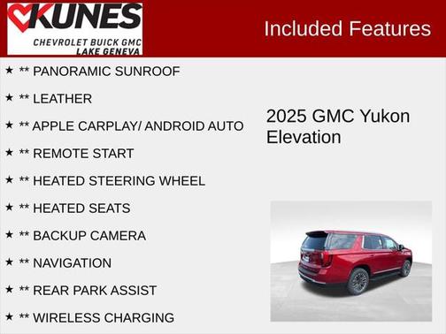 2025 GMC Yukon 4WD Elevation