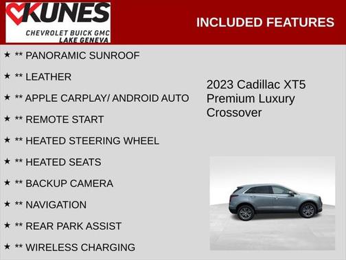 2023 Cadillac XT5 Premium Luxury